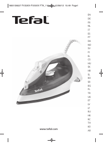 Manual Tefal FV3680G0 Ferro