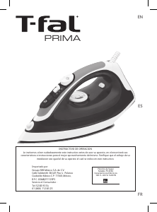 Priručnik Tefal FV3786X0 Prima Glačalo