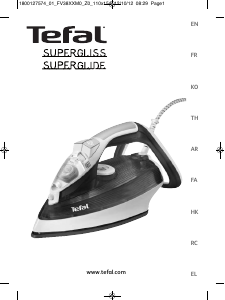 Manual Tefal FV3810L0 Supergliss Fier de călcat