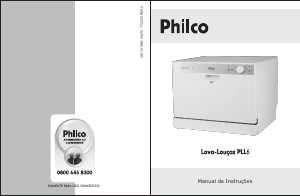 Manual Philco PLL6 Máquina de lavar louça