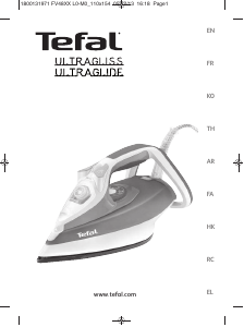 Manuale Tefal FV4870M0 Ferro da stiro