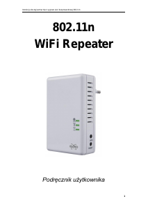 Instrukcja Elro CR1 Wzmacniacz WiFi