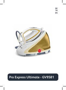 Handleiding Tefal GV9567E1 Pro Express Ultimate Strijkijzer