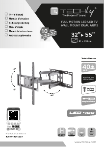 Manual Techly ICA-PLB 344STY Wall Mount