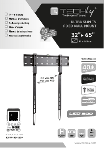 Manual Techly ICA-PLB 734F Wall Mount