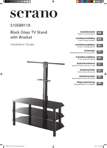 Priročnik Serano S105BR11X TV-element