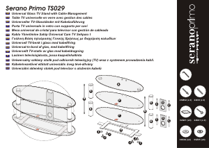 説明書 Serano TS029 TVベンチ
