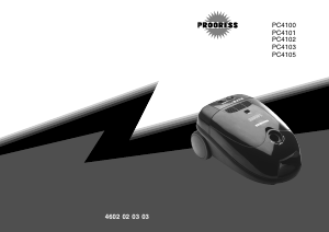 Návod Progress PC4101 Vysávač