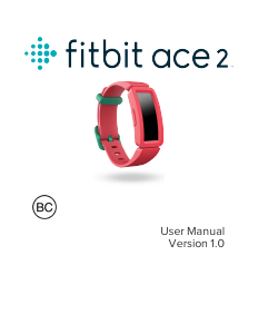 Manual Fitbit Ace 2 Activity Tracker