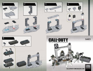 Manual de uso Mega Bloks set 6823 Call of Duty Exploradores alpinos