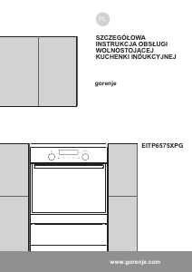 Instrukcja Gorenje EITP6575XPG Kuchnia