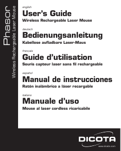 Manuale Dicota Phasor Mouse