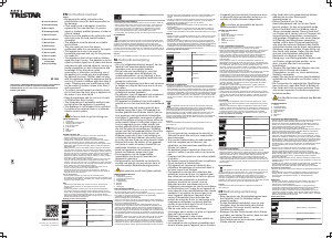 Manual de uso Tristar OV-1456 Horno