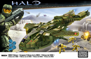 Bedienungsanleitung Mega Bloks set 96824 Halo UNSC pelican