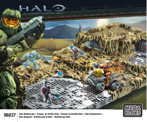 Handleiding Mega Bloks set 96837 Halo Battlescape