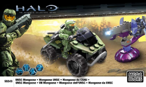 Bruksanvisning Mega Bloks set 96849 Halo UNSC Mongoose