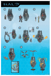 Mode d’emploi Mega Bloks set 96926 Halo ODST Covert Ops Specialist