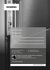 Manual Siemens KI24RNFF1 Refrigerator