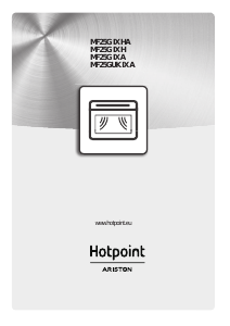 Руководство Hotpoint-Ariston MF25G IX HA Микроволновая печь