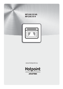 Εγχειρίδιο Hotpoint-Ariston MF20G IX HA Φούρνος μικροκυμάτων