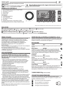 Manuale Hotpoint-Ariston NT M11 9X3E IT Asciugatrice