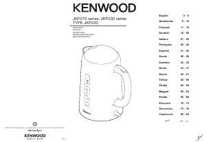 Bedienungsanleitung Kenwood JKP230 Wasserkocher