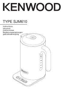 Mode d’emploi Kenwood SJM610 Bouilloire