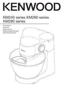 Handleiding Kenwood KM288 Standmixer