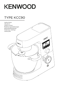 Kullanım kılavuzu Kenwood KCC9040S Mikser standı