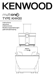 Návod Kenwood KHH326SI MultiOne Kuchynský mixér