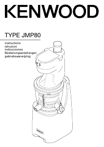 Manual Kenwood JMP800SI Juicer