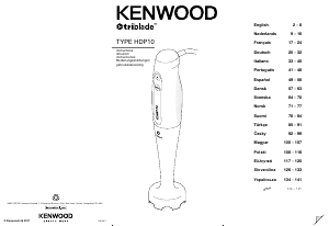 Návod Kenwood HDP109WG Ponorný mixér