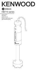 Посібник Kenwood HBM713 Ручний блендер