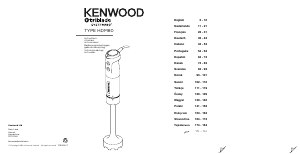 Manuál Kenwood HDM804SI Ruční mixér