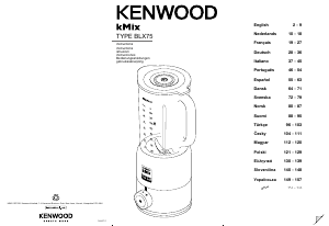 Bruksanvisning Kenwood BLX750WH kMix Blender