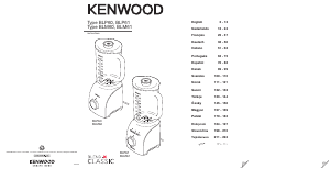 Manual de uso Kenwood BLM610SI Batidora