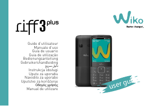 Mode d’emploi Wiko Riff3 Plus Téléphone portable