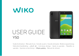 Manual de uso Wiko Y50 Teléfono móvil