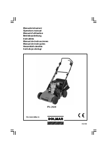 Manual Dolmar PV-3936 Corta-relvas