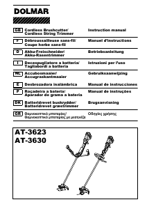Manual Dolmar AT-3623 Aparador de relva