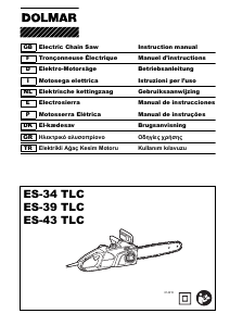 Manual de uso Dolmar ES-34 TLC Sierra de cadena