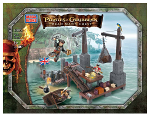 Bedienungsanleitung Mega Bloks set 1016 Pirates of the Caribbean Port Royal