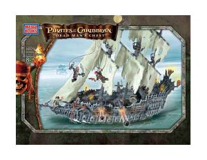 Manual de uso Mega Bloks set 1029 Pirates of the Caribbean El Holandés errante