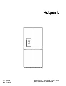Manual Hotpoint HQ9I MO1L UK Fridge-Freezer
