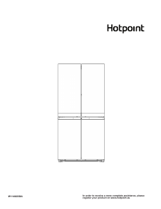 Manual Hotpoint HQ9 M2L UK Fridge-Freezer