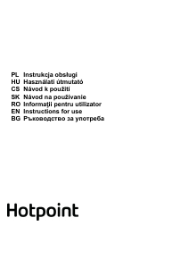 Manual Hotpoint PHVP 6.6F LM K Cooker Hood