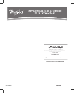 Manual de uso Whirlpool WDF320PADS Lavavajillas