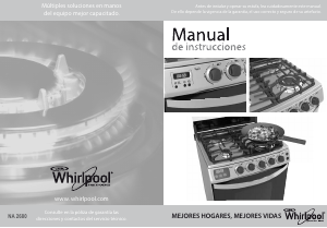 Manual de uso Whirlpool WEG60BK4 Cocina