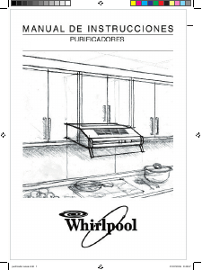 Manual de uso Whirlpool WAB60BC Campana extractora