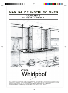 Manual de uso Whirlpool WAI63AR Campana extractora